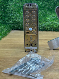 Cerradura de puerta mecánica sin llave con teclado digital
