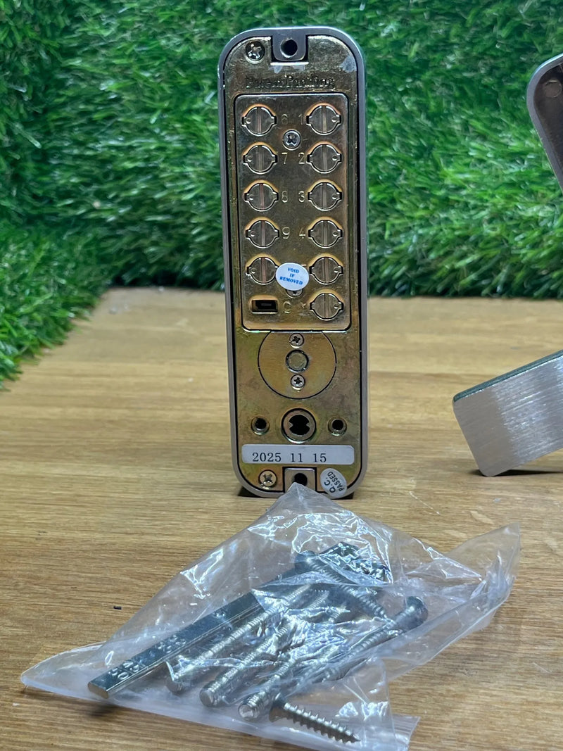 Cerradura de puerta mecánica sin llave con teclado digital