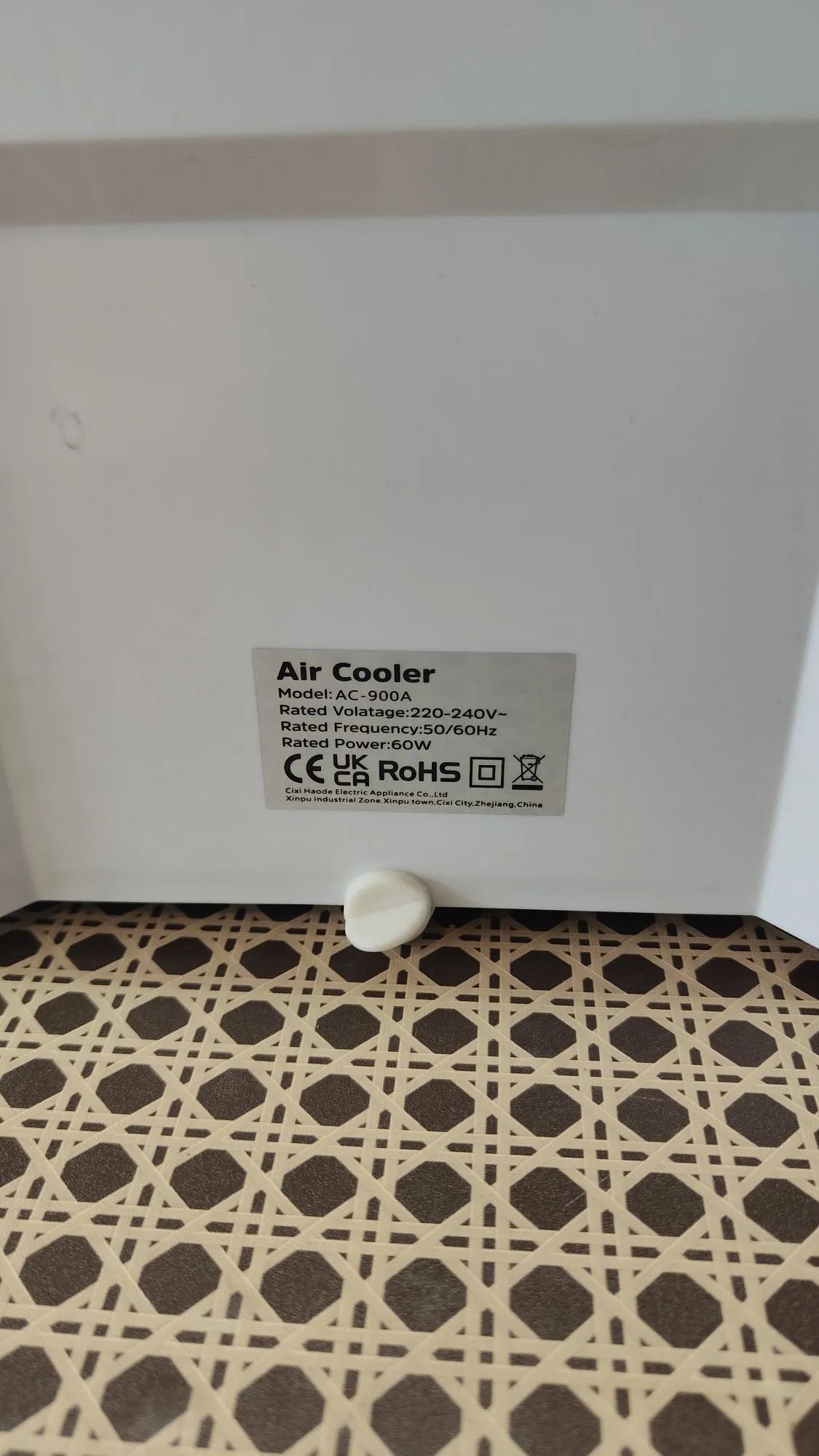 Enfriador de Aire Evaporativo Portátil, Humidificador, Ventilador
