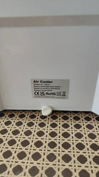 Enfriador de Aire Evaporativo Portátil, Humidificador, Ventilador