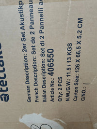 Pack de 2 paneles de pared