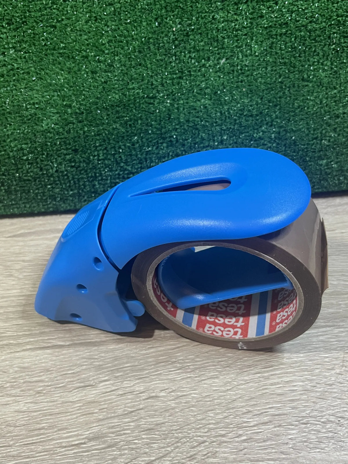 Dispensador Ergonómico Azul de Cinta tesapack