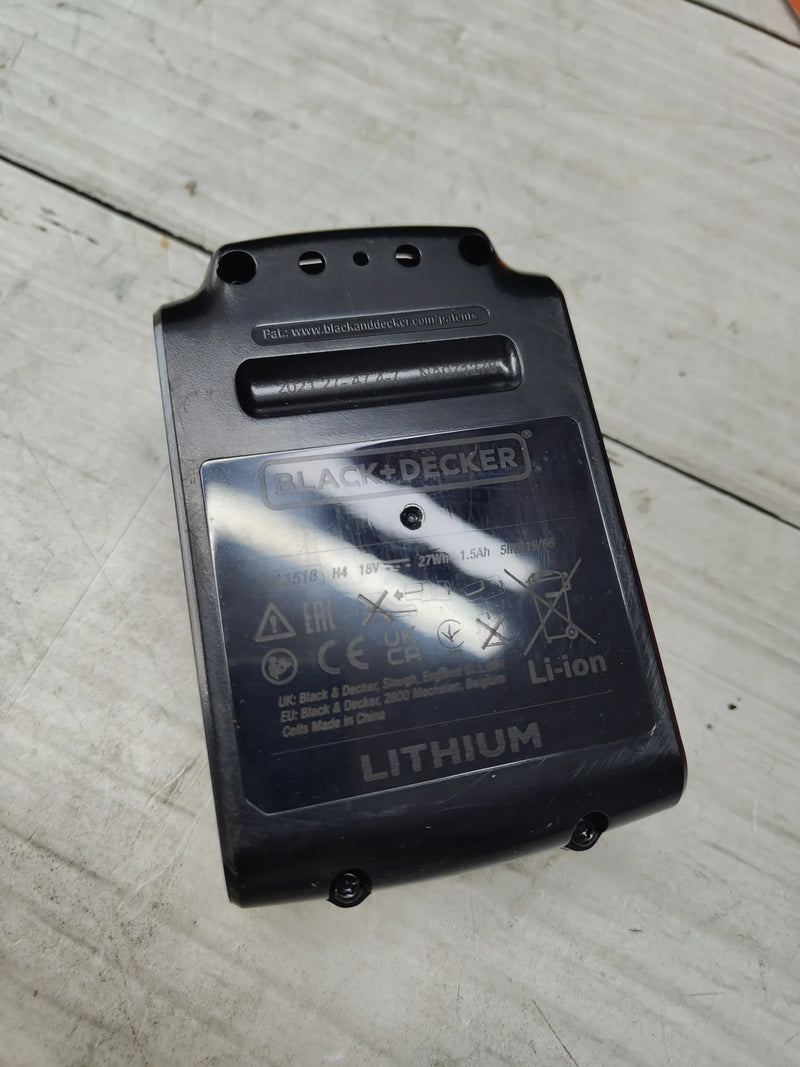 Batería de litio 18V 1.5Ah - Black+decker