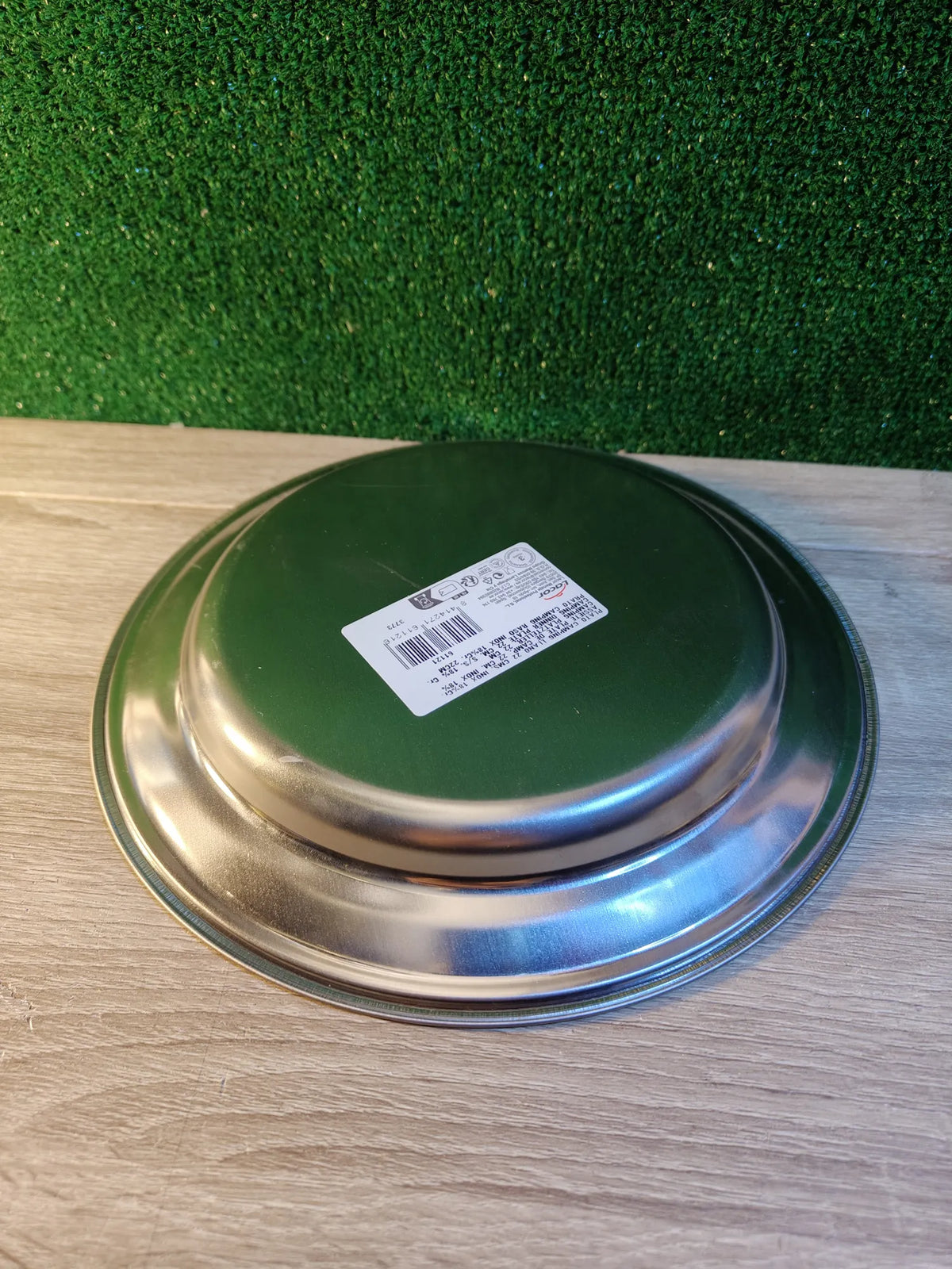 Plato Camping Llano INOX LACOR