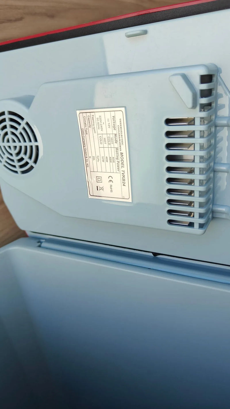 Nevera portátil eléctrica de 24 litros