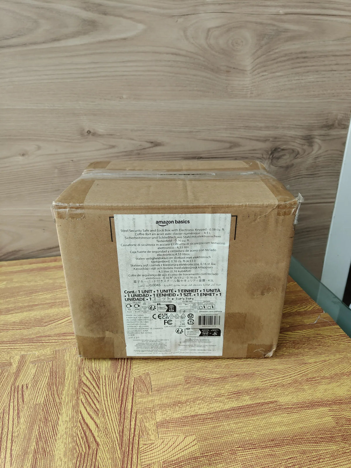 Caja fuerte de depósito con clave - Amazon