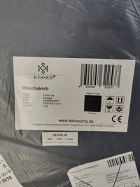 Cesto de ropa con tapa plegable Kesser