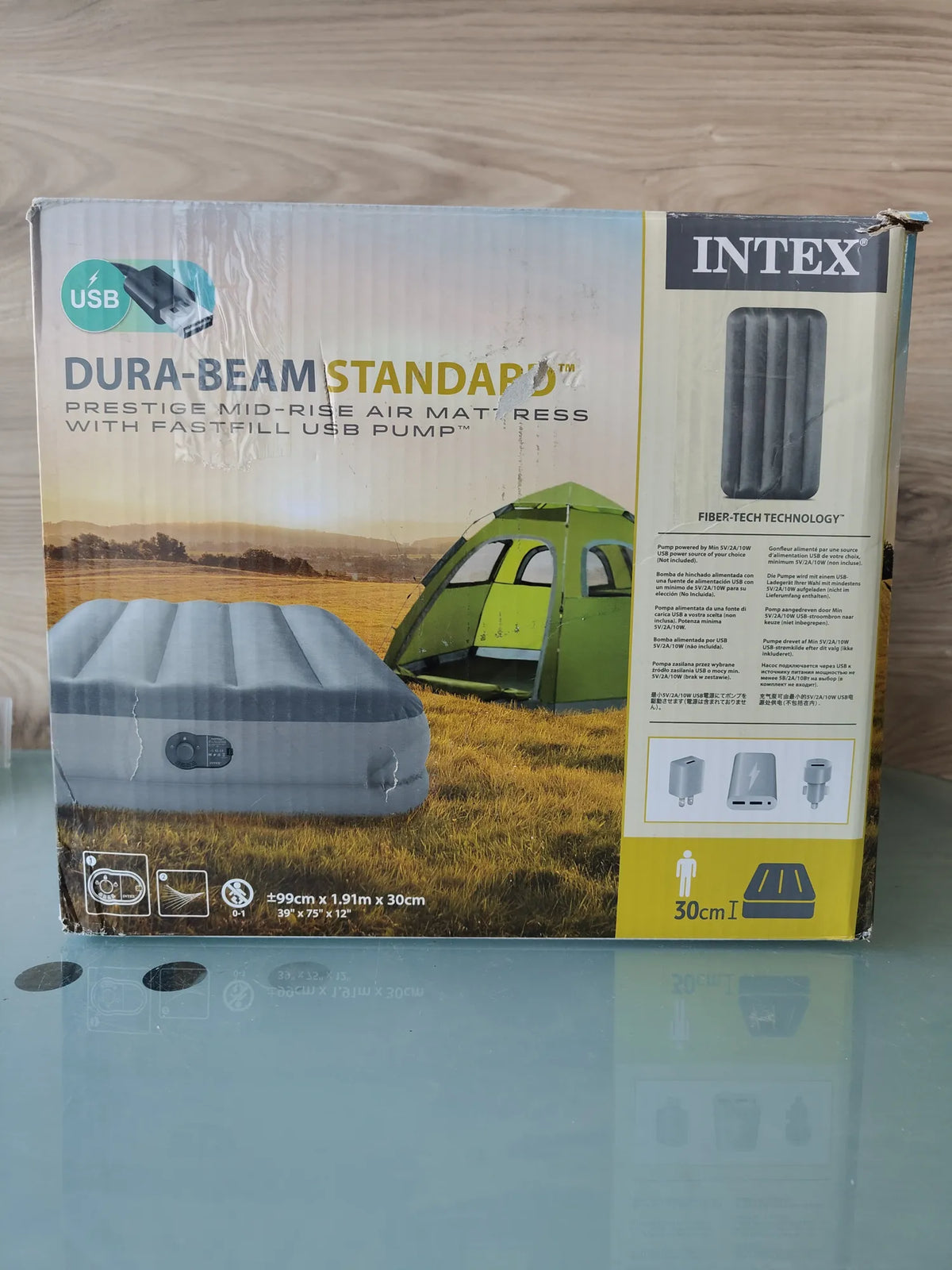 Colchón hinchable individual - Intex