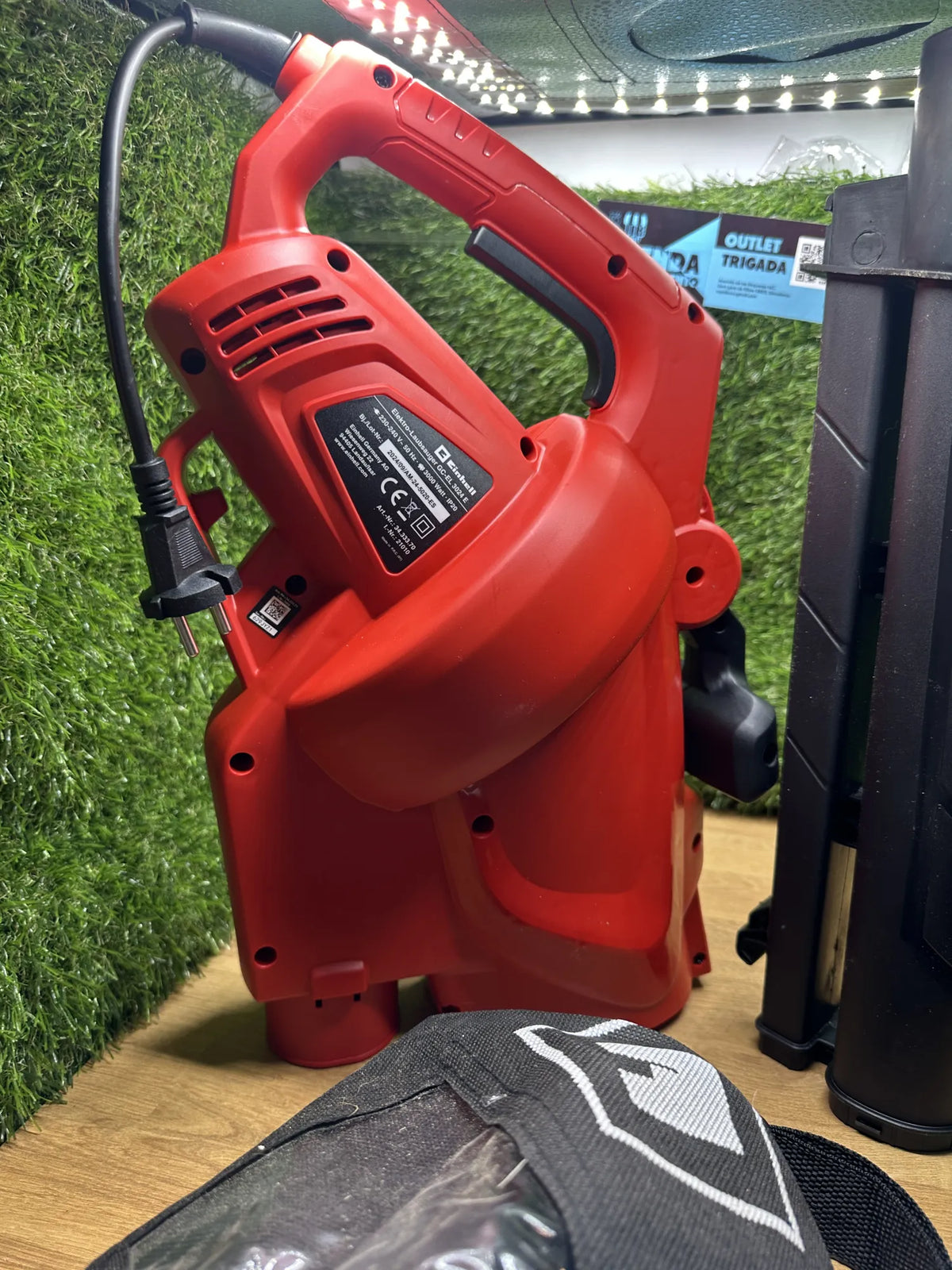Aspirador eléctrico de hojas Einhell