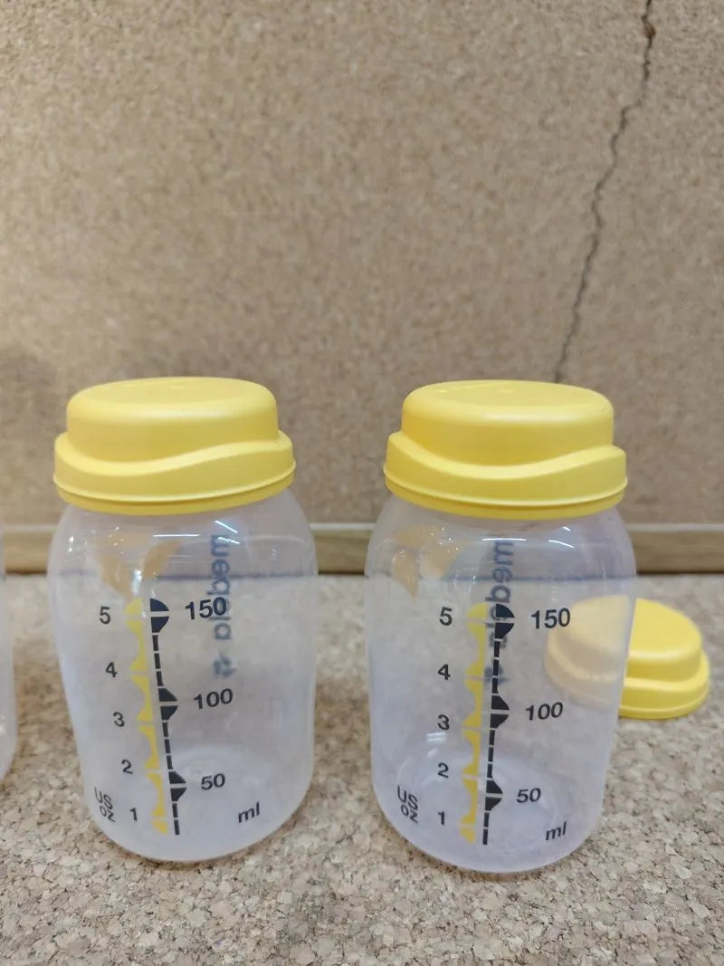Biberones y bolsas para leche materna