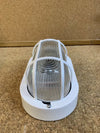 ovalado plástico blanco 60W, luz LED bajo consumo