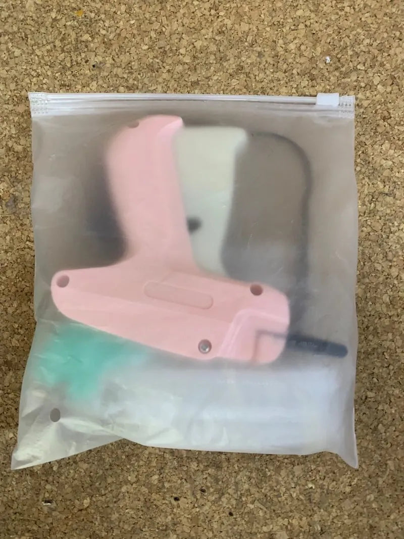 Fijador rápido de ropa, mini pistola de puntada