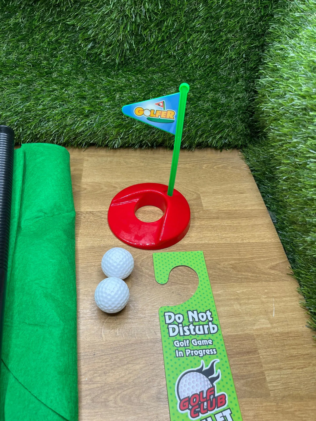 Set de Golf para el Inodoro Mad Monkey