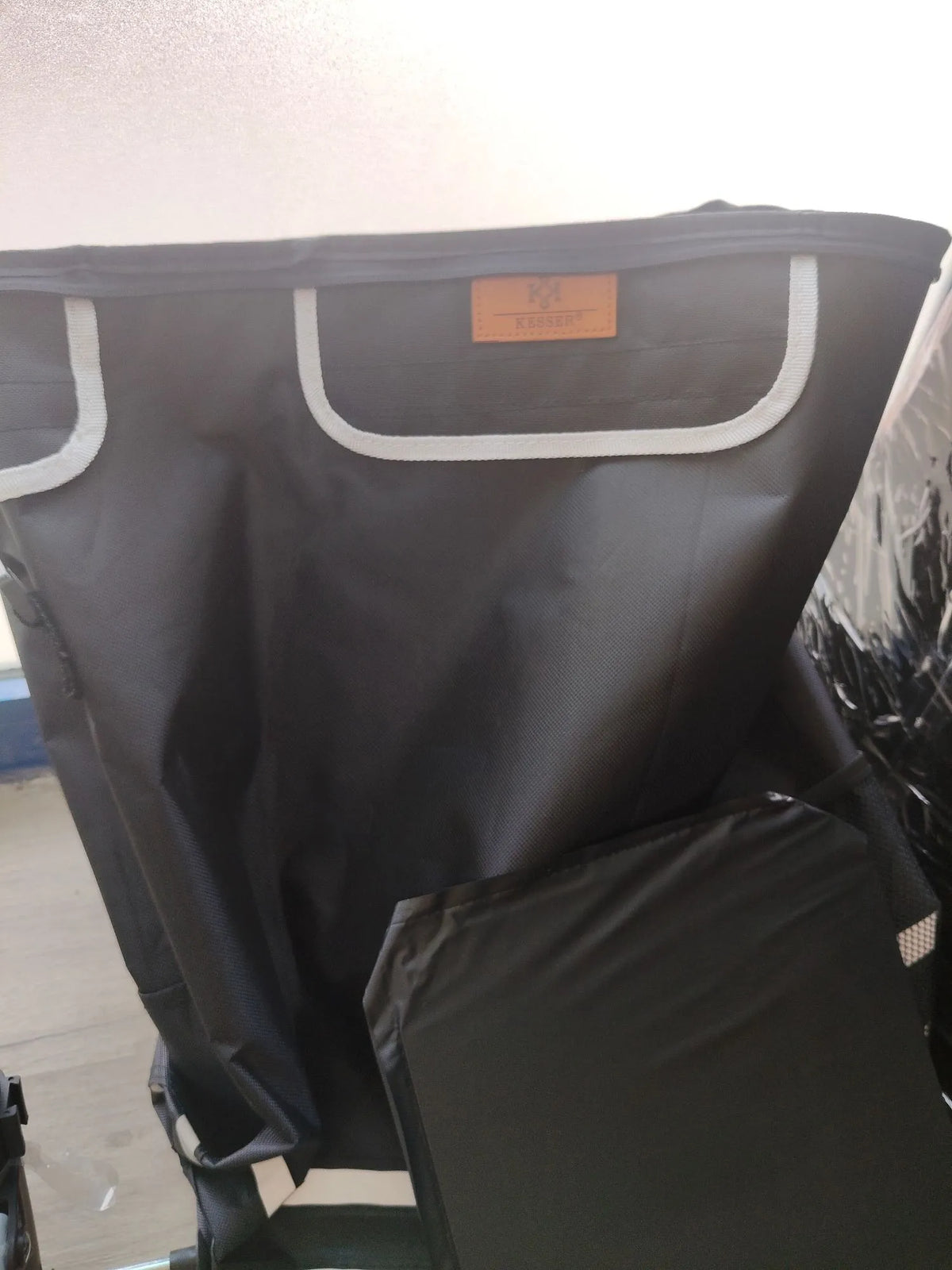 Carrito de Compras Plegable con Capacidad de 56 litros