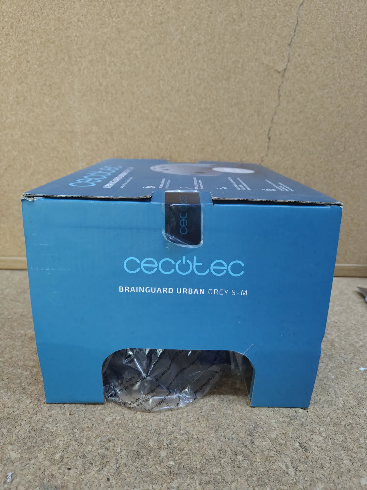 Casco Urbano y Montaña para Bicicletas S-M gris Cecotec