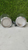 Cafetera italiana, Aluminio, Plata, 12 tazas