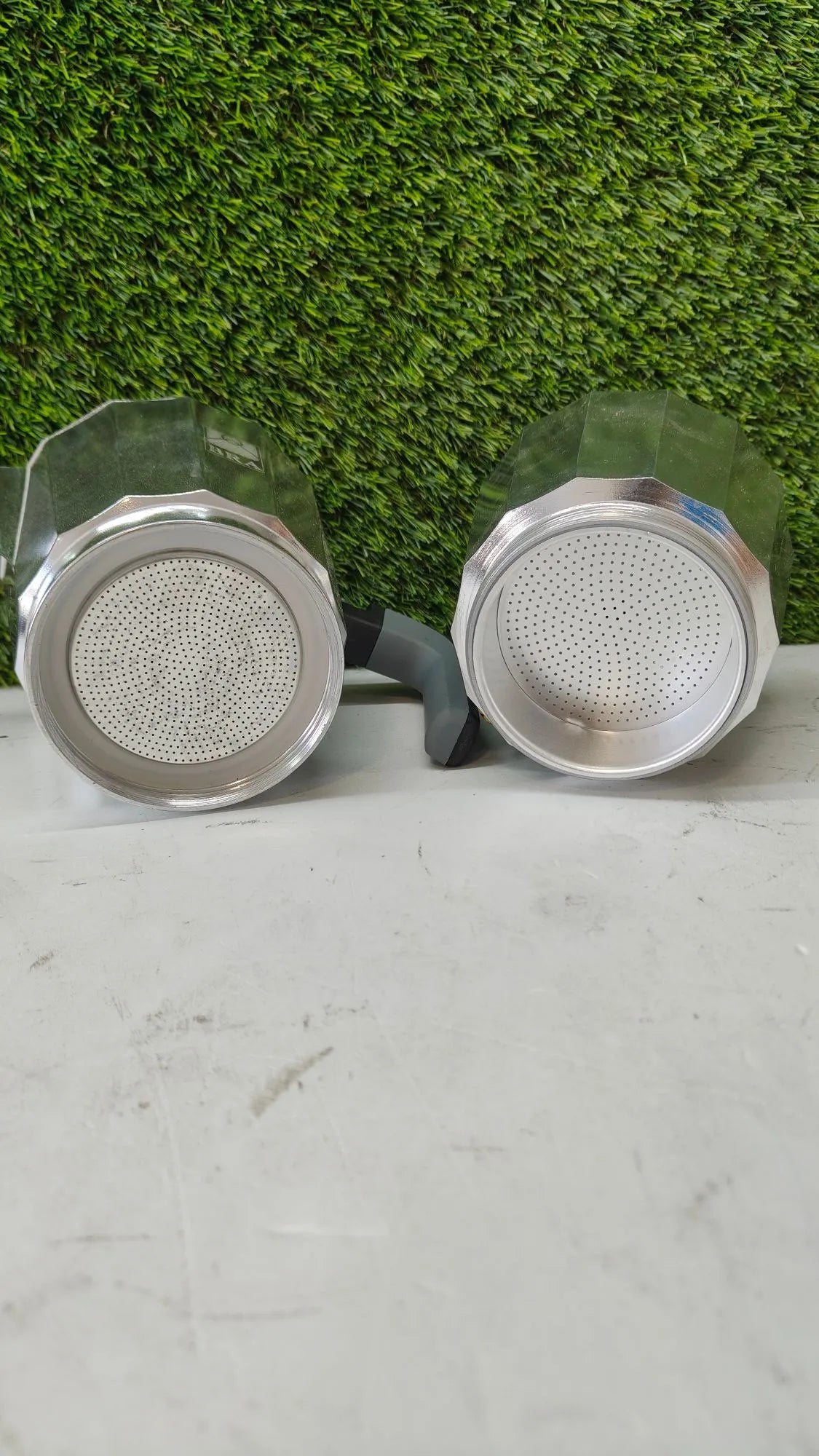 Cafetera italiana, Aluminio, Plata, 12 tazas