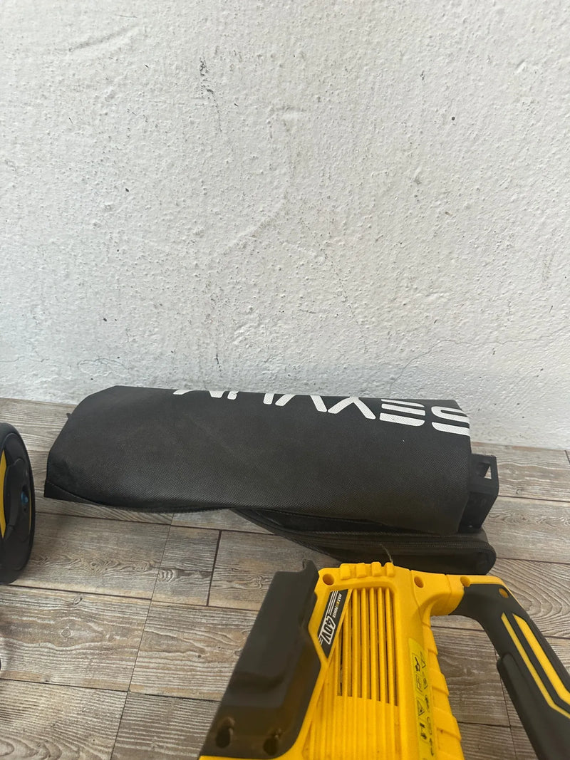 Aspirador eléctrico de hojas
