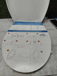 Tapa WC de forma universal cierre suave - Yeaupe