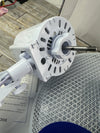 Ventilador de pie blanco