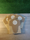 Pack de 4 bolsas para aspiradoras QEinhell