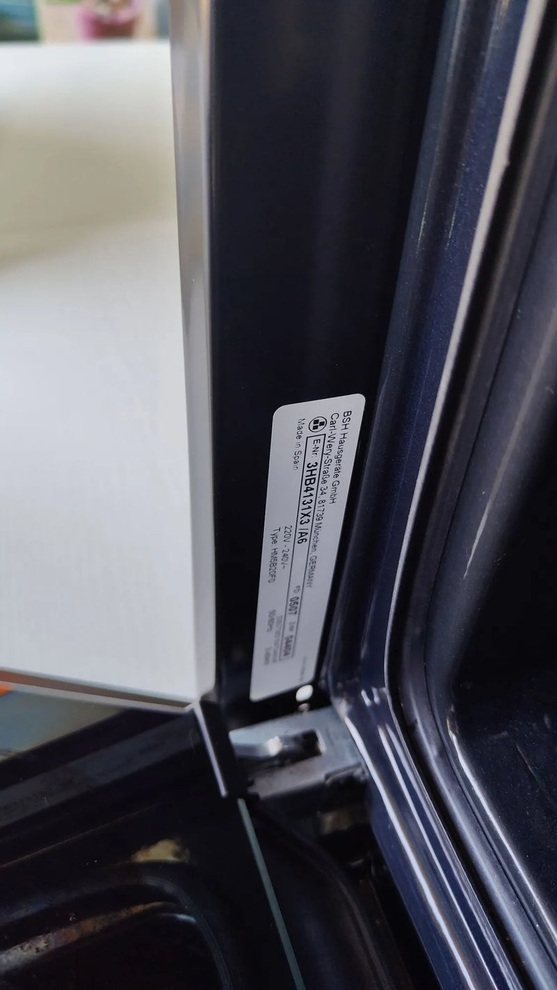 Horno multifunción, Aqualisis, Cristal negro