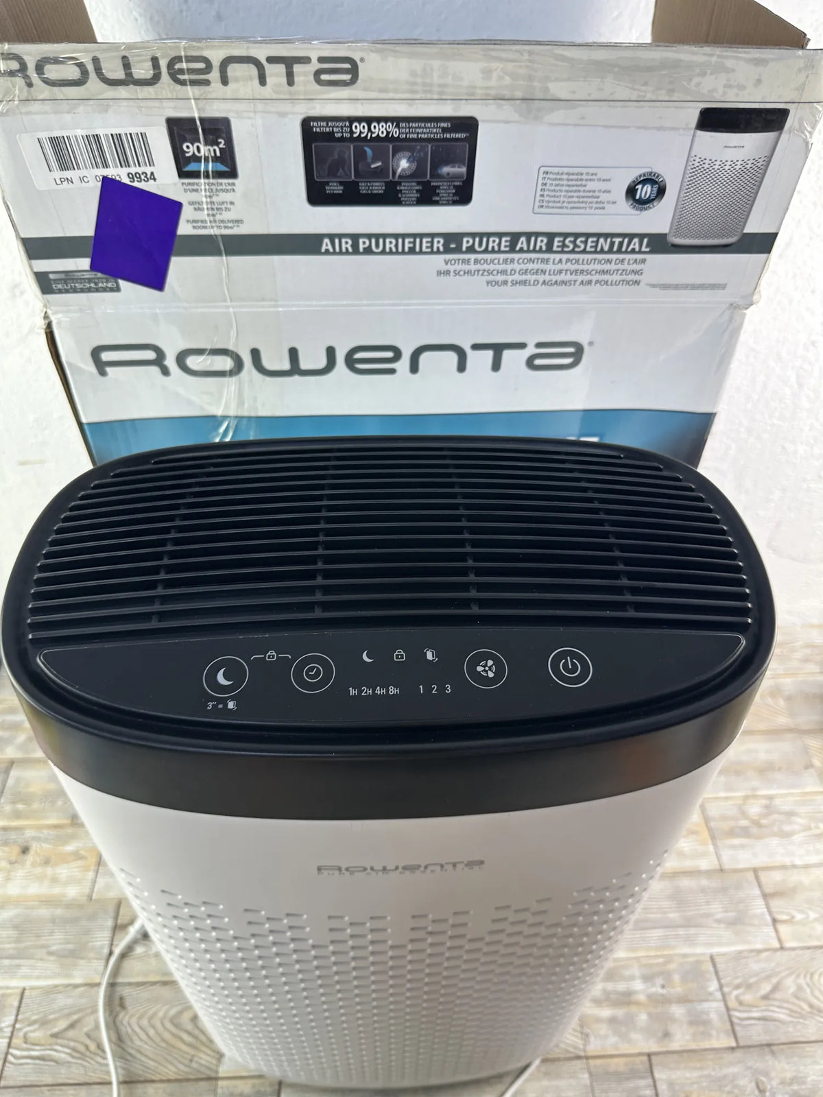 Purificador de aire Rowenta