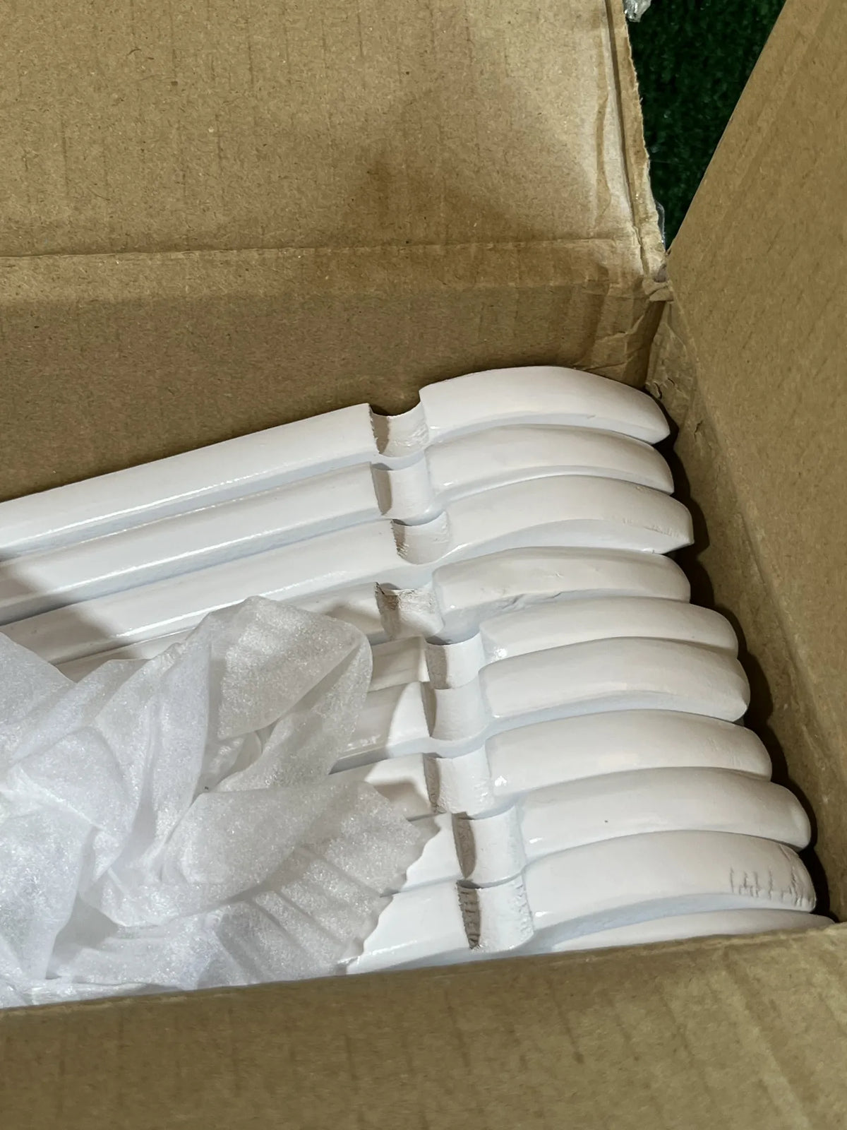 Juego de 20 perchas de madera SONGMICS