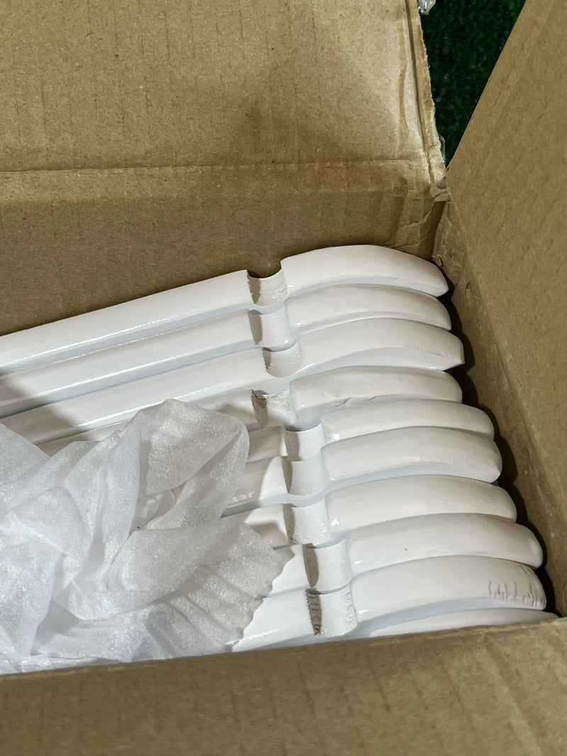 Juego de 20 perchas de madera SONGMICS