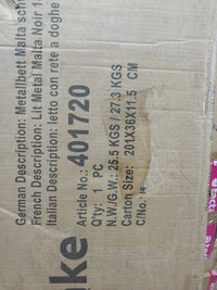 Cama de matrimonio estructura