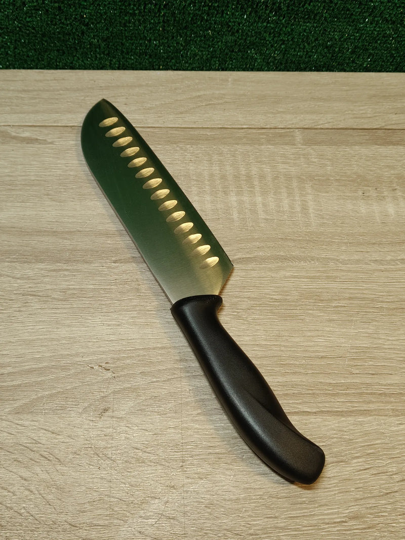 Cuchillo Santoku alveolado 3Claveles Evo
