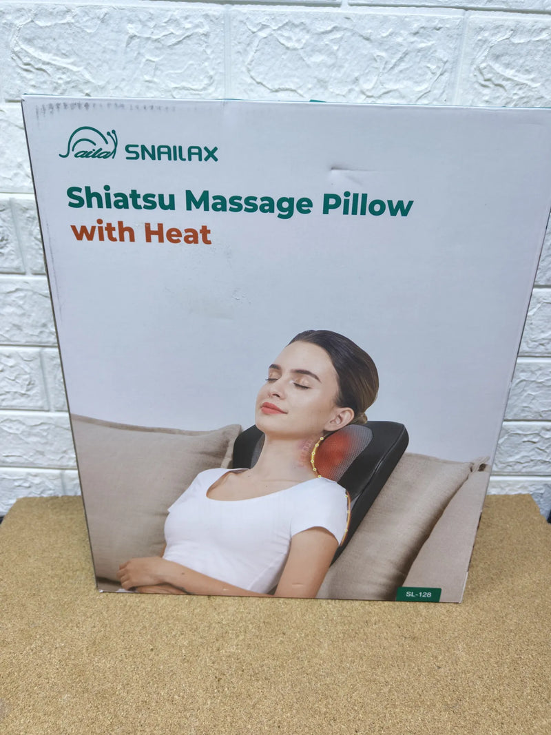 Masajeador Cervical y Espalda con Calor, SNAILAX