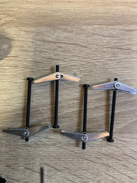 Set de 2 soportes ajustables de techo