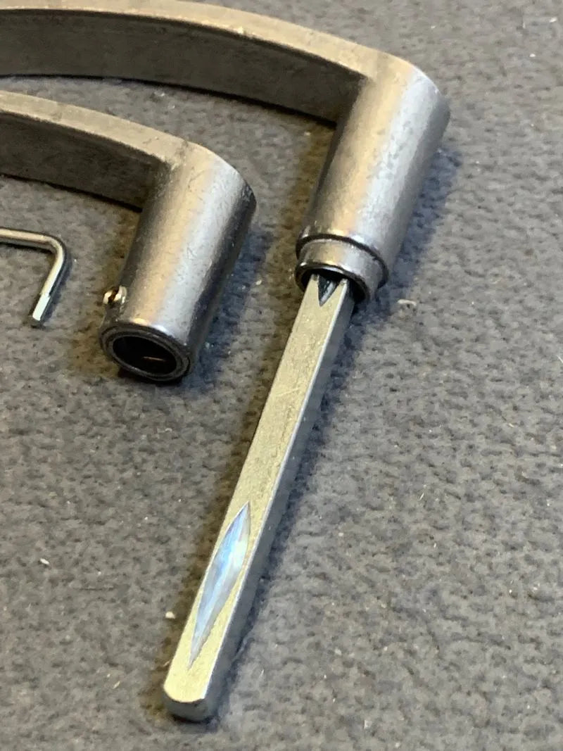 Muelle doble Dac de aluminio pulido