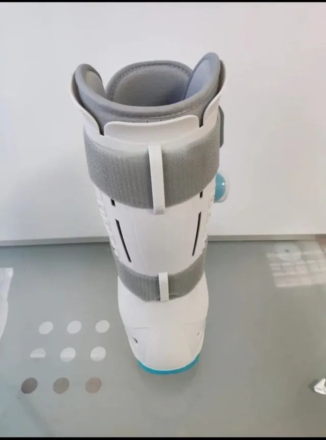 Bota inflable para caminar, bota de fractura larg