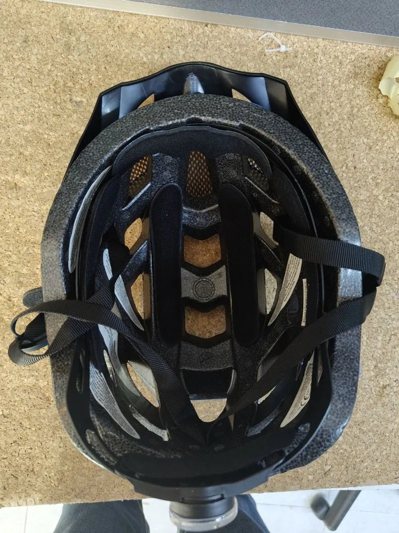 Fischer Fahrradhelm Casco de Bicicleta, Azu
