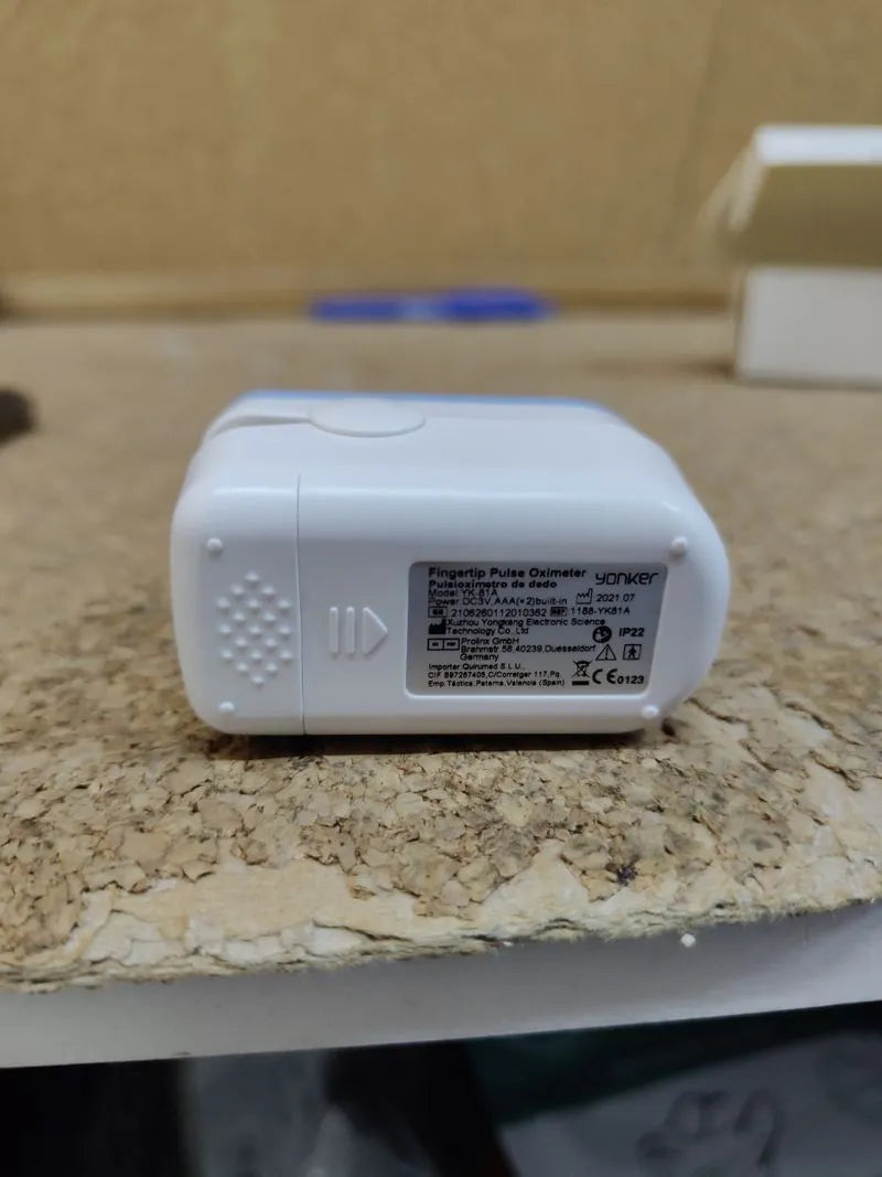 Oxímetro de pulso para adultos, Pulsioxímetro