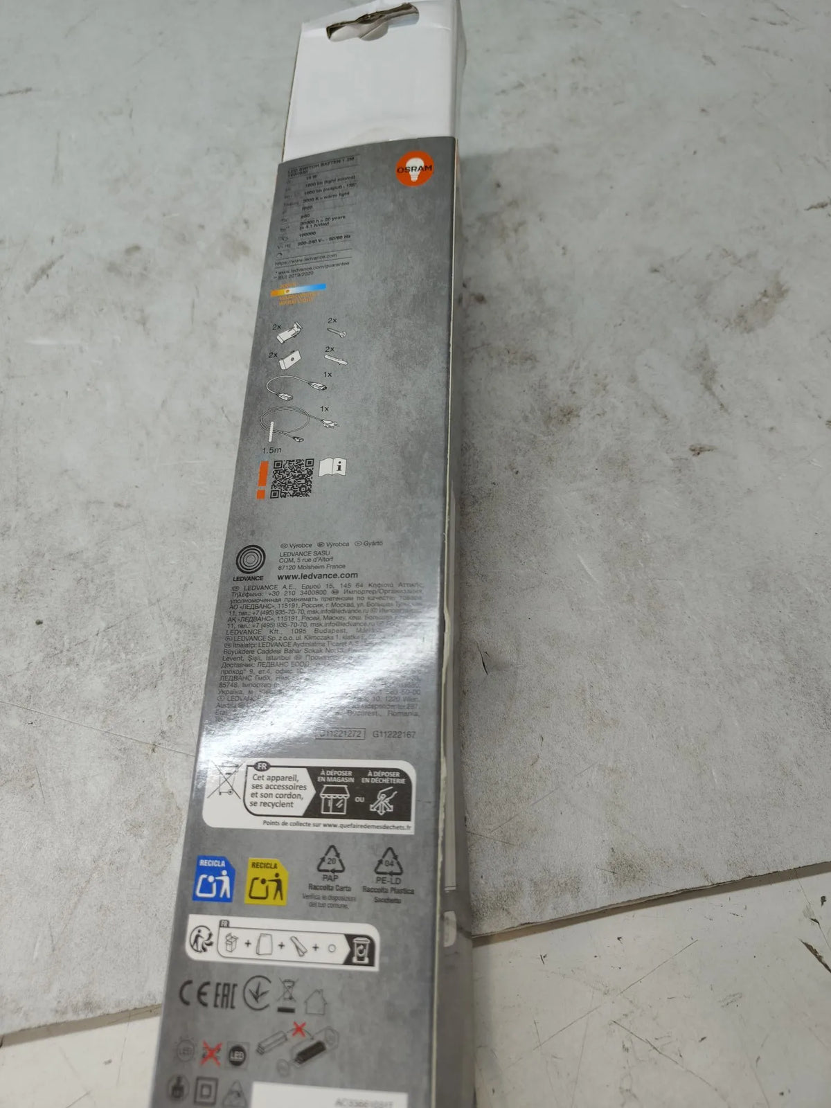 Tira LED de 1200mm blanca - Osram