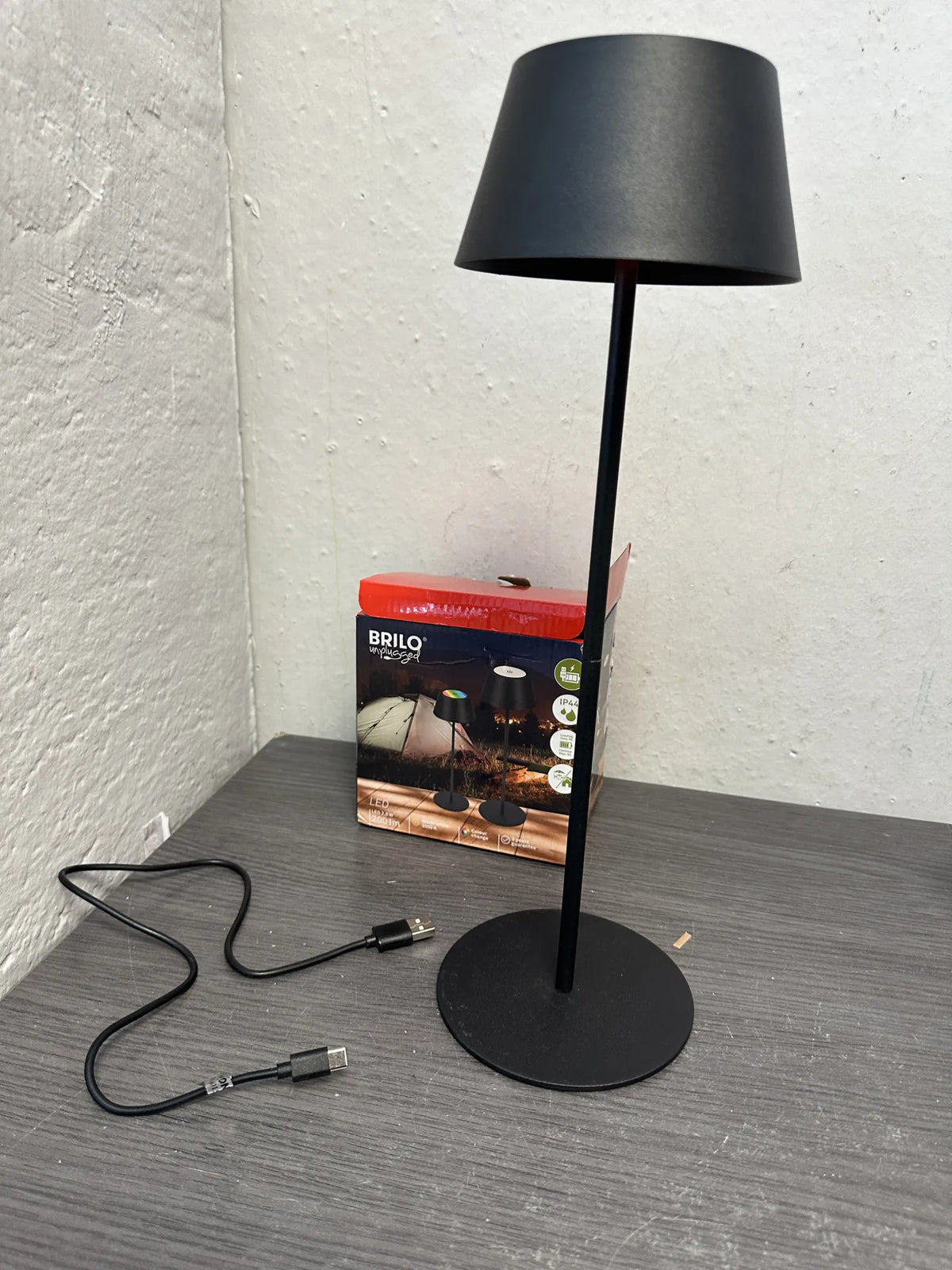 Lámpara de sobremesa recargable