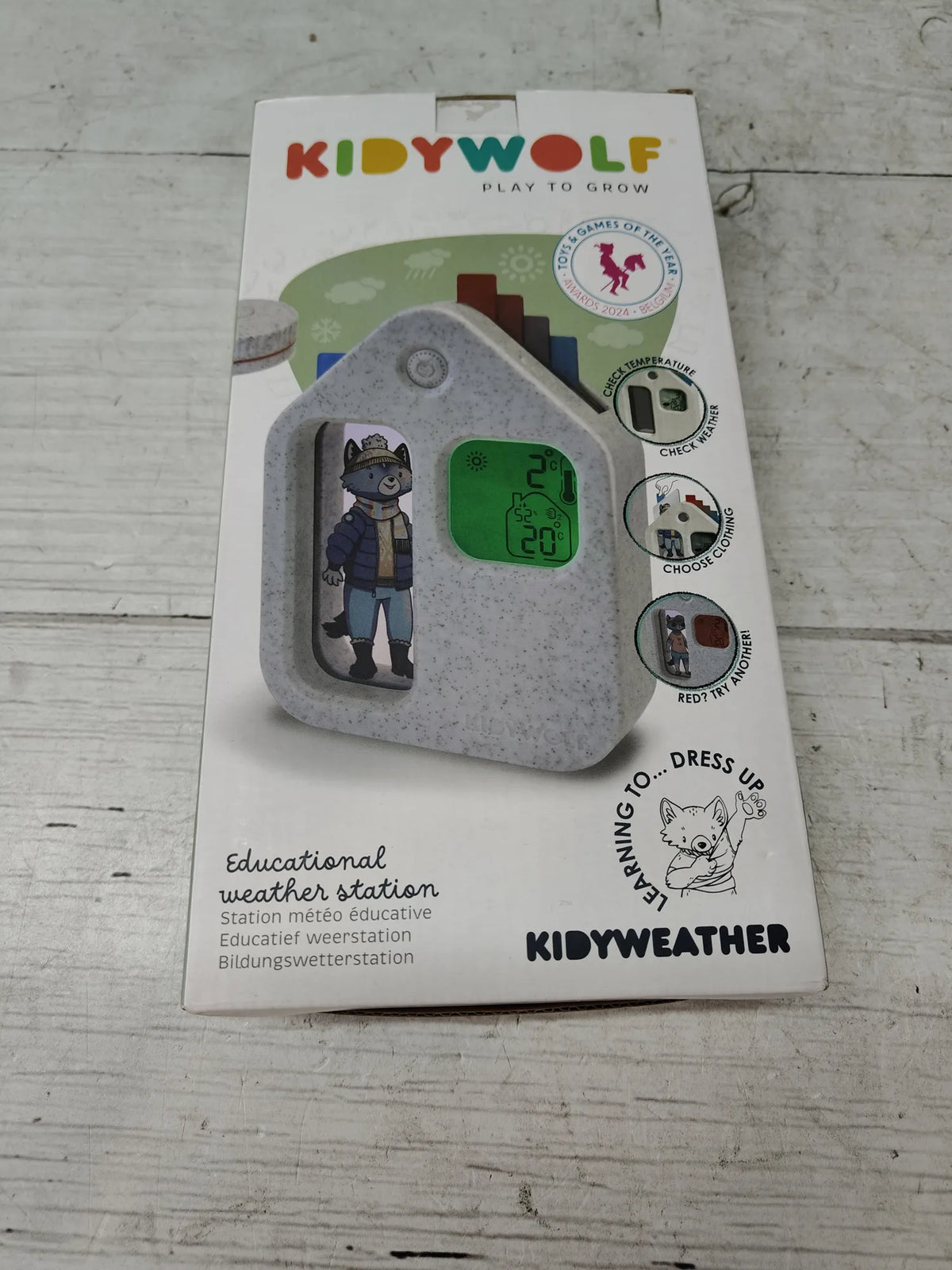 Estación meteorológica educativa - Kidywolf