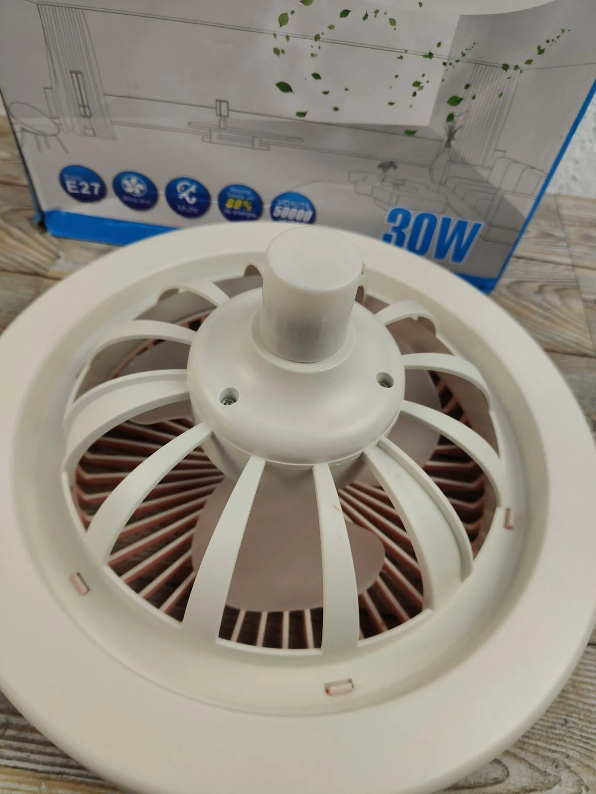 Pequeño ventilador de techo