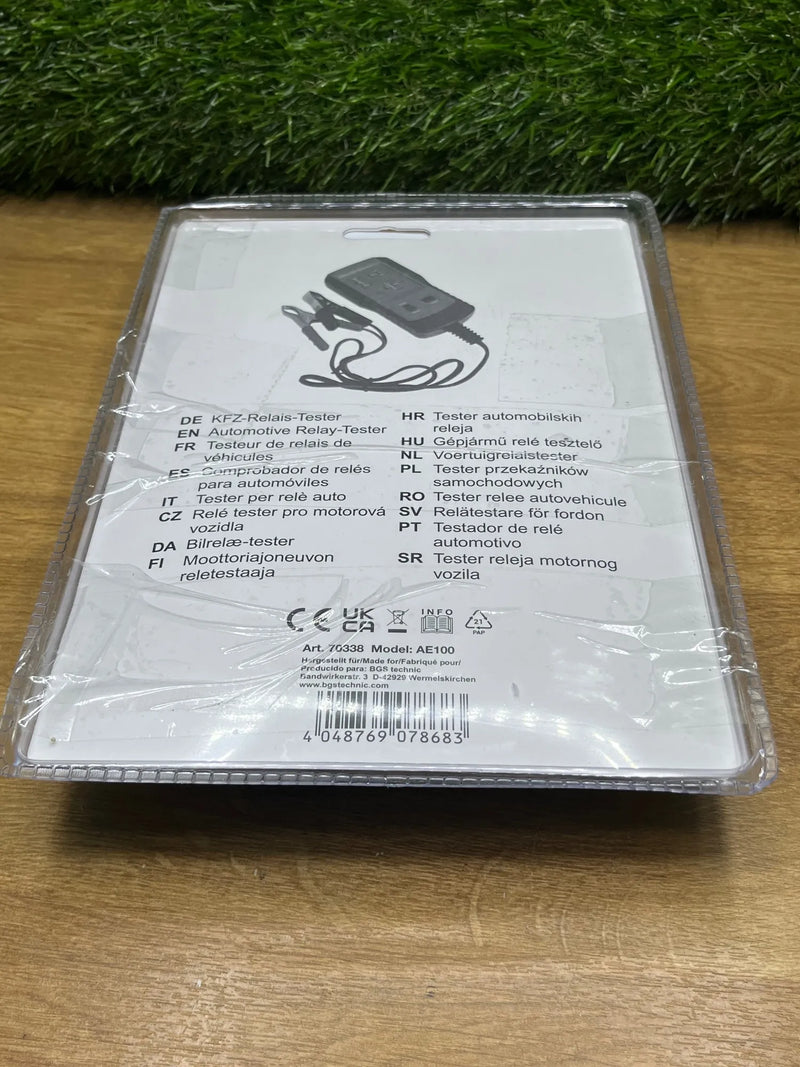 Comprobador de relés para automóviles BGS