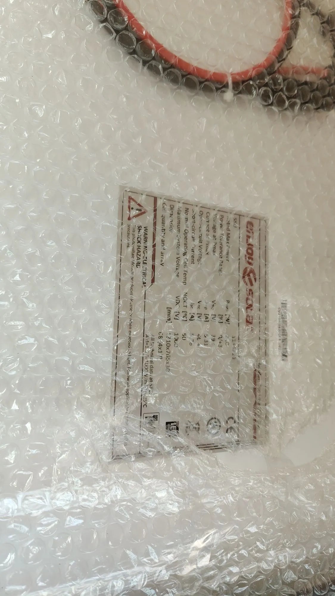 Panel solar monocristalino PERC, células solares de 182 mm
