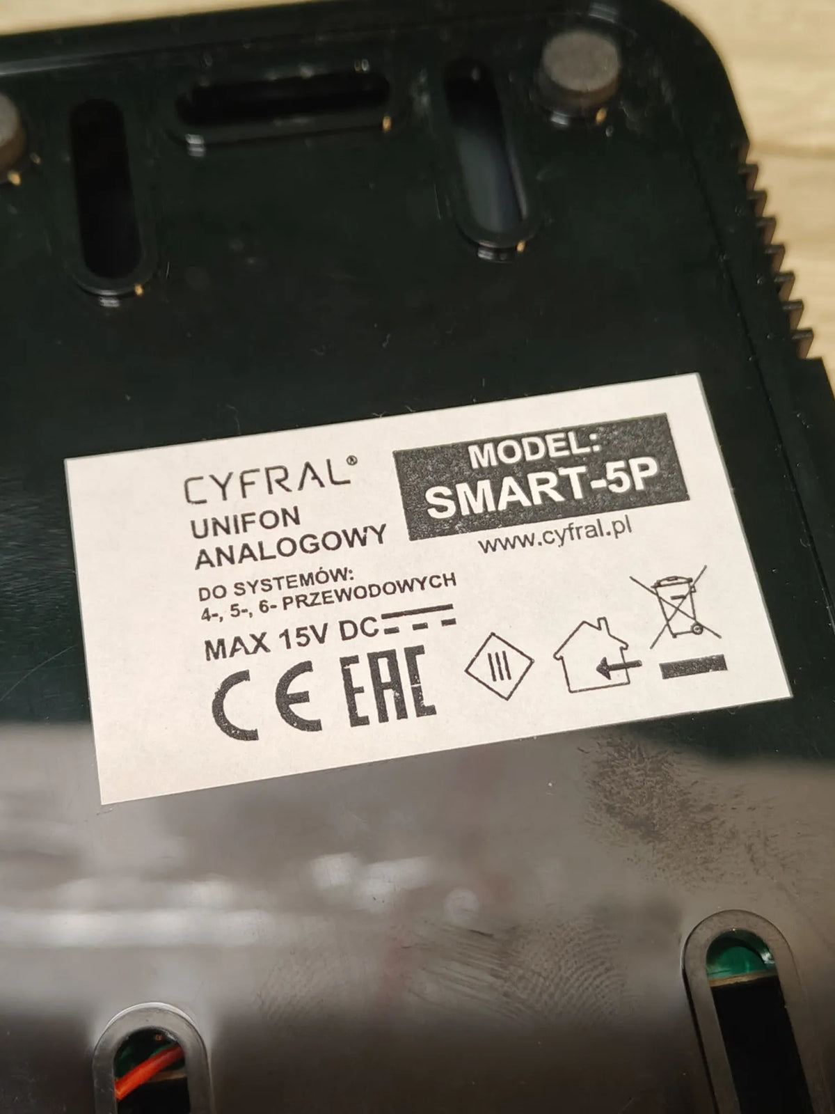 Telefonillo Smart 5P Universal Casa Cyfral