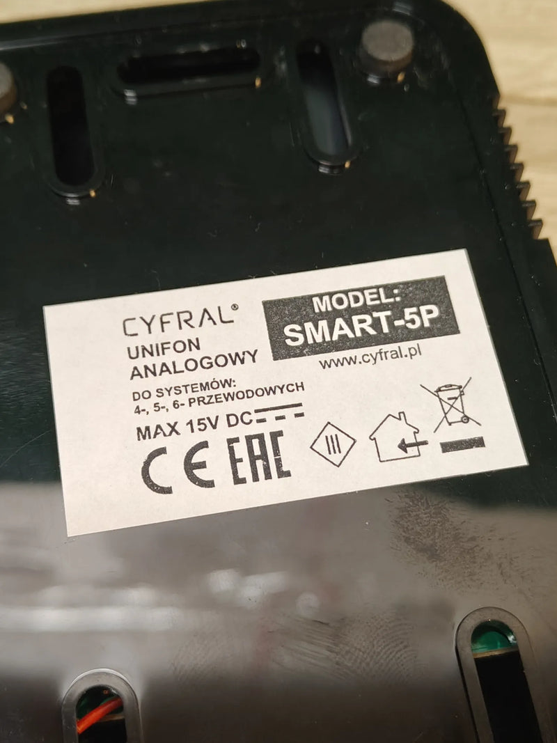 Telefonillo Smart 5P Universal Casa Cyfral