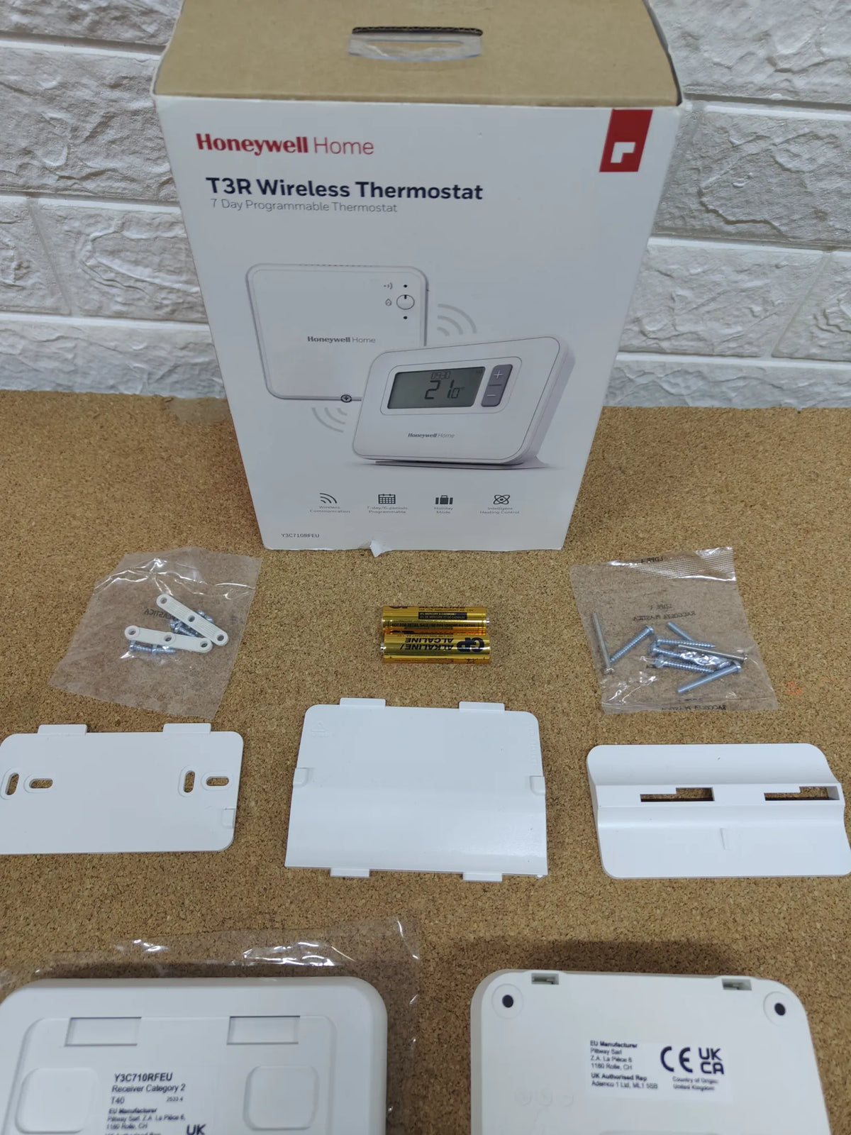 Termostato inalámbrico Honeywell T3R