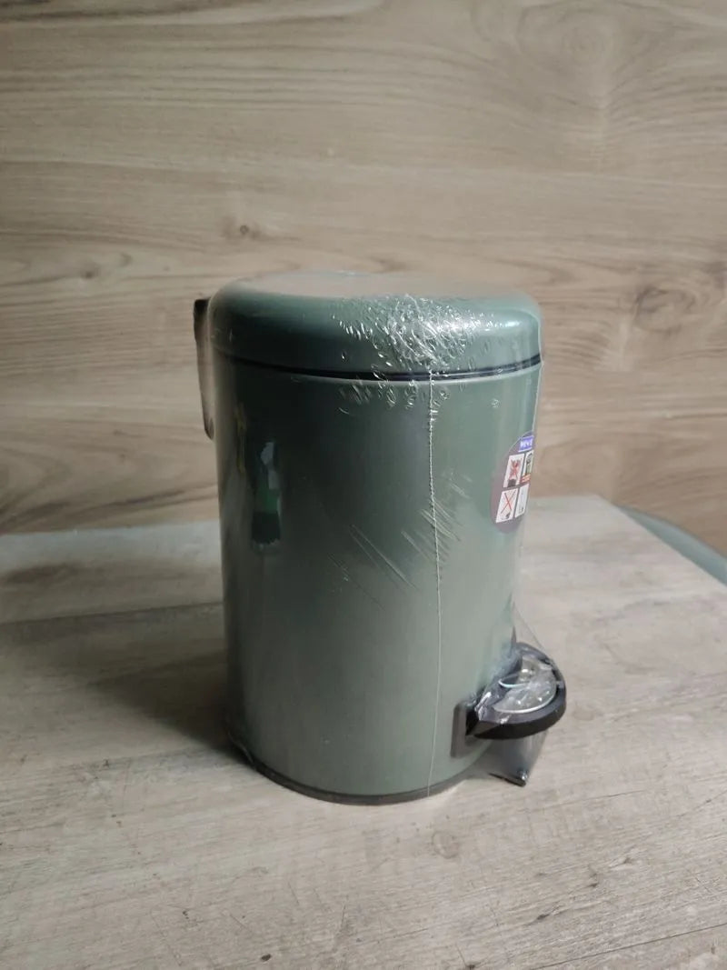 Cubo de pedal de 3L verde - Wenko