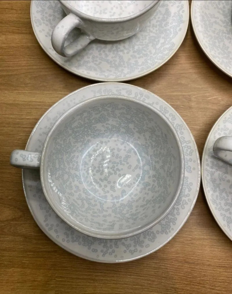 Juego de Tazas para Té con Plato