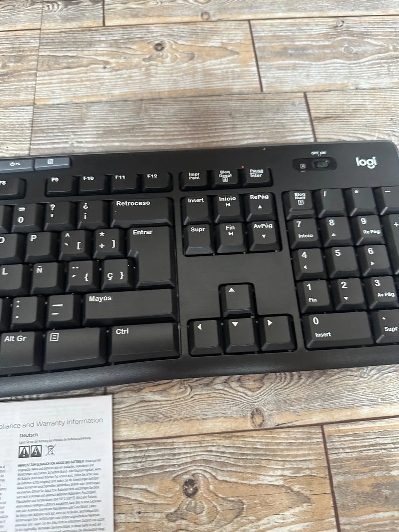 Teclado y ratón Logitech
