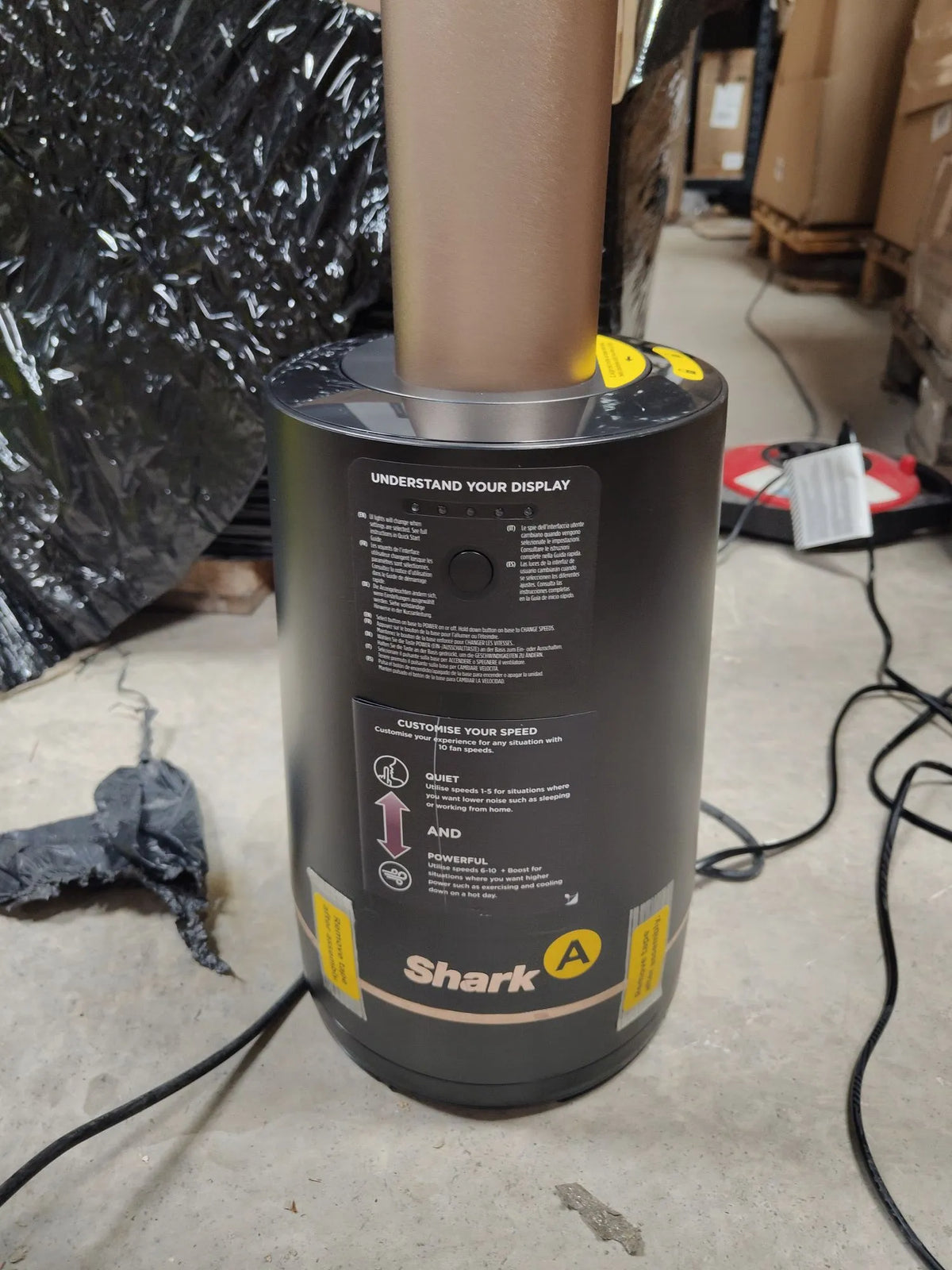 Ventilador de torre silencioso - Shark